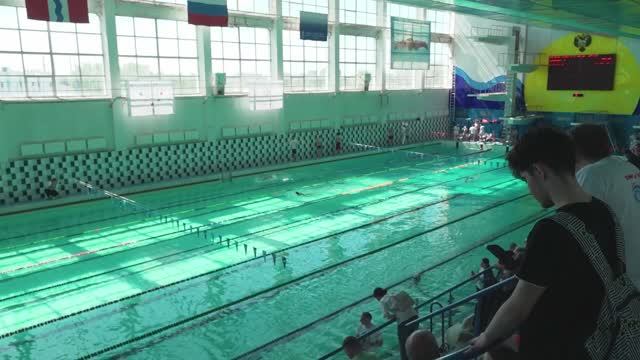 Эстафета Победы по плаванию_