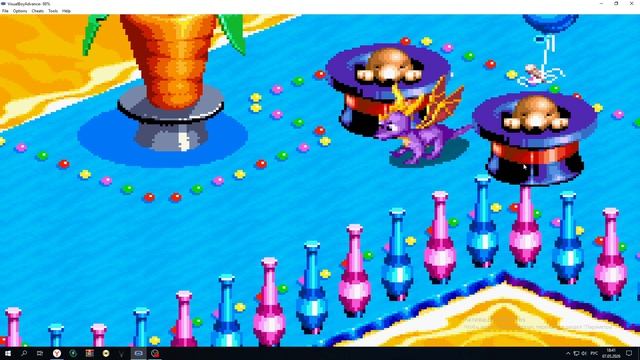 Spyro: Attack of the Rhynocs 100% Part 5 GBA (Deutsch version)