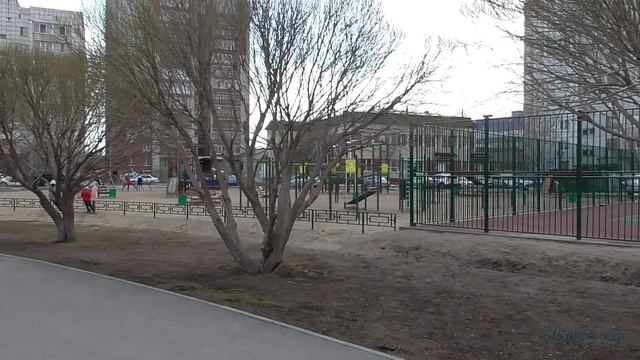 Пруд Южный. г. Тюмень. Апрель 2019 г.