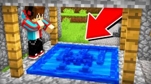 Я НАШЁЛ СЕКРЕТНУЮ ДВЕРЬ ИЗ ВОДЫ ВНУТРИ КОЛОДЦА В МАЙНКРАФТ | Компот Minecraft