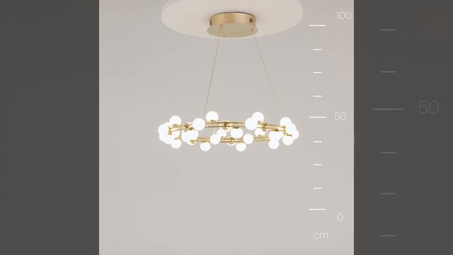 Светильник Maytoni Tessara MOD081PL-L50G3K смотреть онлайн