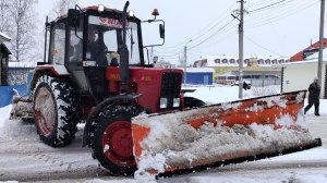 очистка дорог от снега 273 часть