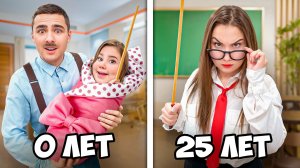 Злой Учитель от 0 до 100 лет за 24 часа !