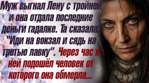 Истории из жизни Муж выгнал Лену с тройней и она отдала последние деньги гадалке.