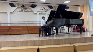 Вергуненко Егор. Этюд (Ре Мажор) К.Черни, «В разлуке» С.Майкапар