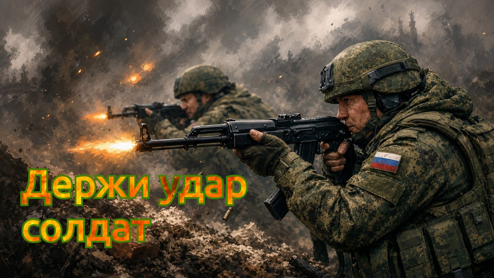 Держи удар солдат (песня Дениса Дащенко)