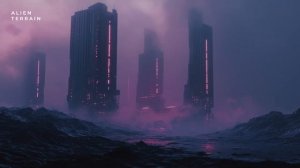 DUST AFTER SUNSET ⧸⧸ 1 Hour Cinematic Sci-Fi Ambience