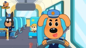 🚌Правила поведения в школьном автобусе! # 📺Новый эпизод # 🎒Образовательный мультик #