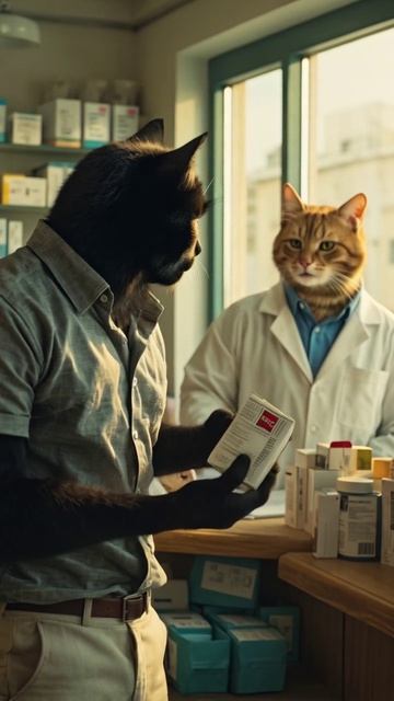 Антропоморфные коты и их истории 17 смотреть онлайн