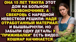 Истории из жизни|Свекровь и невестка украли у неё дом, но Надежда пришла за своим|Аудио рассказы