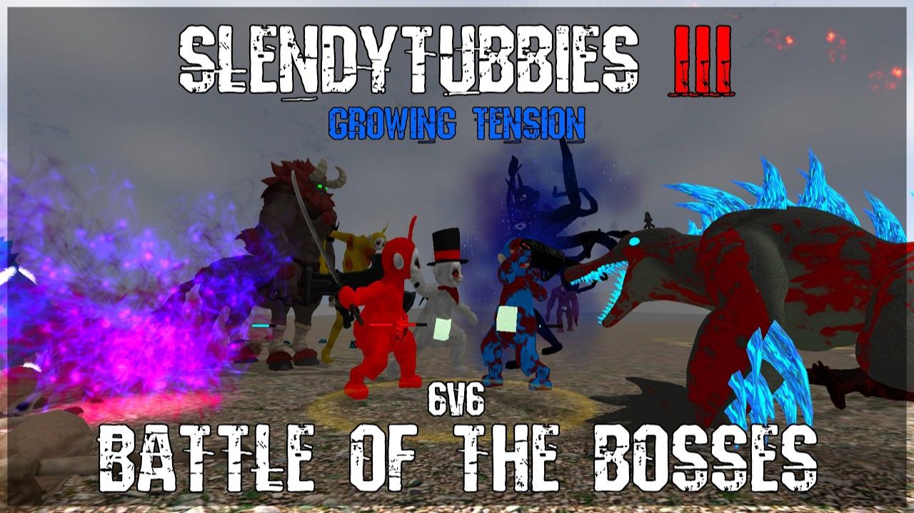 Slendytubbies 3 Growing Tension Battle of the bosses 6v6 4# смотреть онлайн