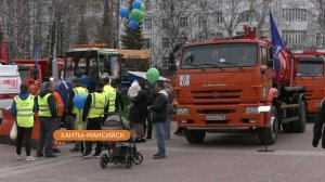 Югорчане побывали на выставке спецтехники спасателей