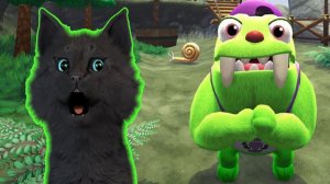 СУПЕР КОТ ЛОВИТ УЛИТОК 🐱 ОТПРАВЛЯЕТСЯ НА ОСТРОВ В НЕОБЫЧНОЕ ПРИКЛЮЧЕНИЕ #19 🐱 Bugsnax #322