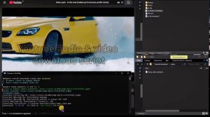Youtube video & audio download script