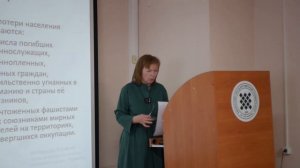 Открытая лекция Екатерины Николаевой «Статистика Победы»
