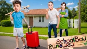 Эдисон МЕНЯ ВЫГНАЛИ ИЗ ДОМА ЗЛЫЕ РОДИТЕЛИ В SCHOOLBOY RUNAWAY В МАЙНКРАФТ!