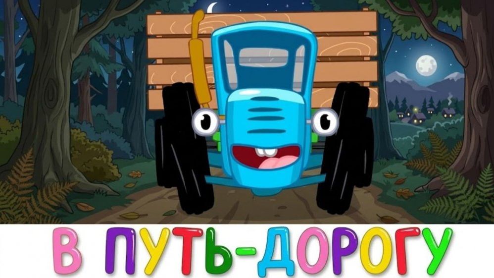Синий трактор Мультфильм | Синий трактор мультики для малышей | Сборник серий Синий трактор игра