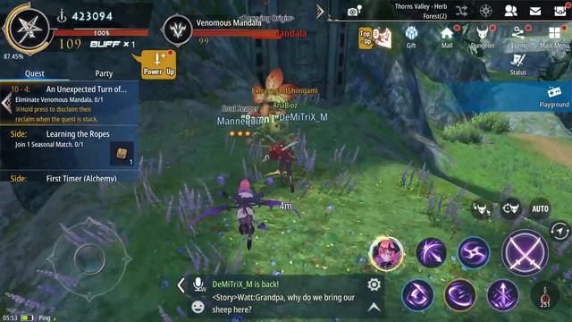 Aura Kingdom 2 Boss №34 Venomous Mandala