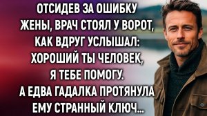 Отсидев за ошибку жены, врач стоял у ворот, как вдруг услышал# хороший ты человек…