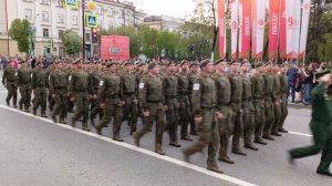 Репетиция Парада Победы в г. Тюмени
