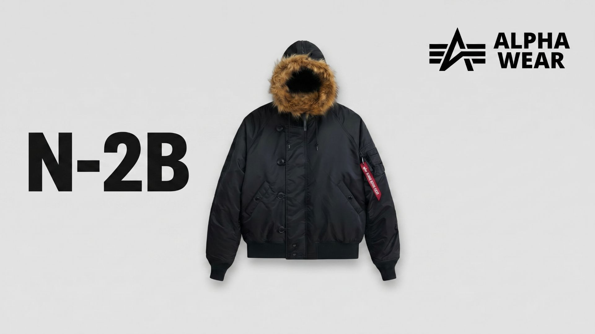 Парка Alpha Industries N-2B Black (Черная)