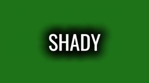 озвучка вд для SHADY