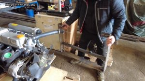 Замена двигателя МКСМ 800. Отработали пол года.