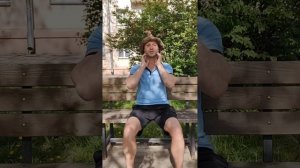 Удлинение языка и освобождение дыхания, шеи, челюсти , лица.