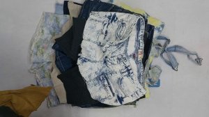 42361 Шорты женские, 3пак, A1D, секонд (cream/extra) оптом