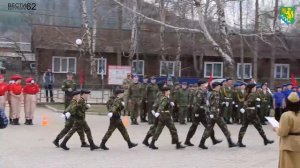 СМОТР - КОНКУРС СТРОЕВОЙ ВЫУЧКИ КУРСАНТОВ ВПК Богучанского МО