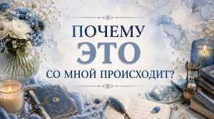 ❓ПОЧЕМУ «ЭТО» ПРОИСХОДИТ С ВАМИ? В Вашей жизни? Причина трудностей, сложной ситуации, проблем.