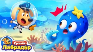 Кепка, которая украла пиццу # Новый эпизод про животных # Новый мультик для детей # Шериф Лабрадор