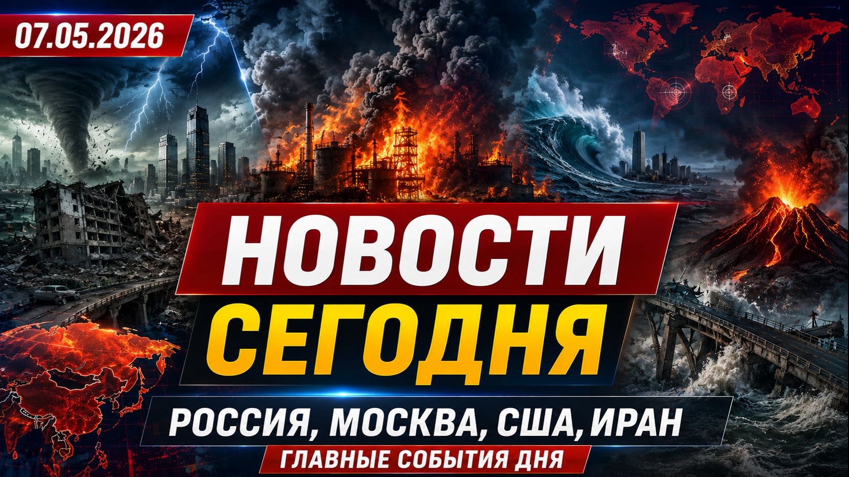 НОВОСТИ СЕГОДНЯ 07.05.2026 — Россия, Москва, США, Иран | Главные события дня