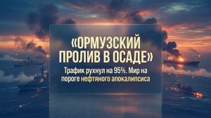 Ормузский пролив в осаде как война превратила главную нефтяную артерию мира в узкий ручеек