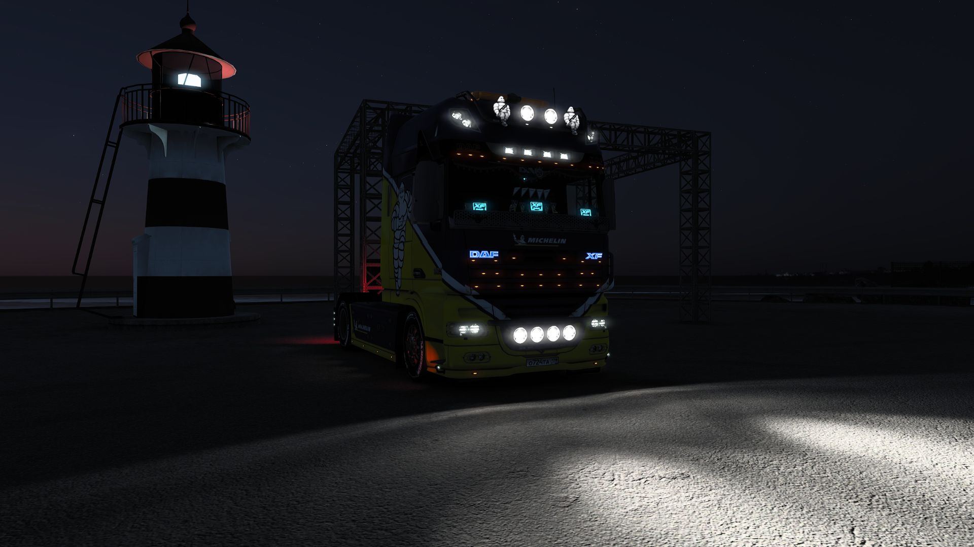 Euro Truck Simulator 2 Катаем обновление v 1.59, и везем груз на 3500 км. + Обзор секретной дороги.