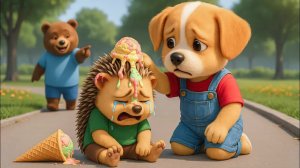 МАЛЫШ ПАББИ СПАСАЕТ МАЛЕНЬКОГО ЁЖИКА ОТ МЕДВЕДЯ ЗАДИРЫ 🐻 СПАСАЕТ МЕДВЕДЯ И УЧИТ НАСТОЯЩЕЙ ДРУЖБЕ ❤️