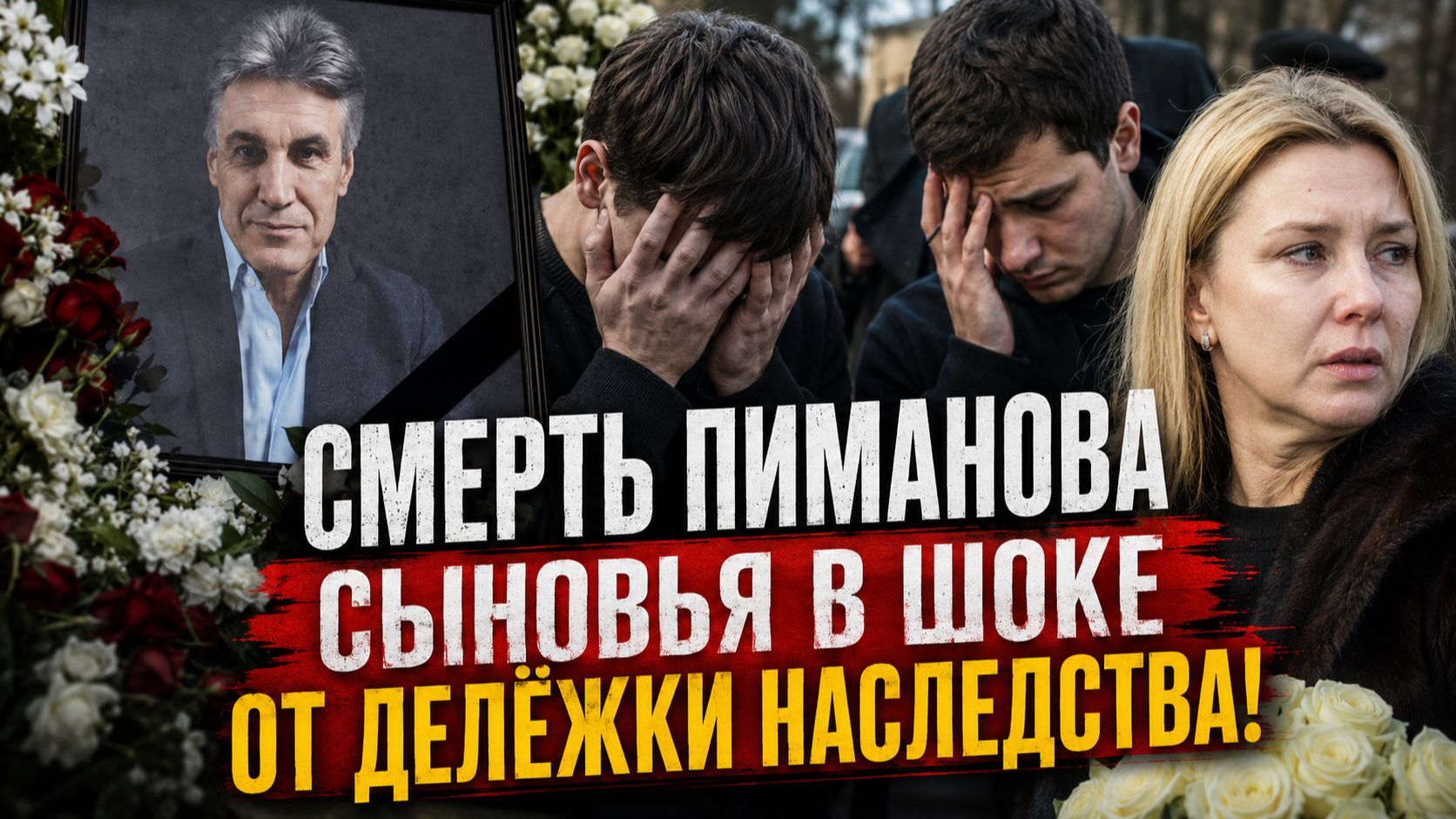 Смерть Пиманова: Сыновья в шоке от делёжки наследства — Вдова или Бывшие Жёны заберут все?