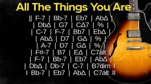 All The Things You Are - Джазовая минусовка (Играйте вместе с практикой)
