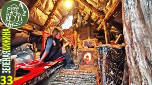 Одна в хижине в глуши | Переделка печи