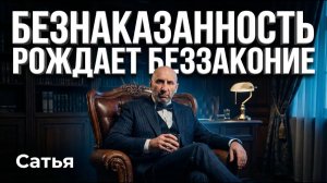 Сатья. Безнаказанность рождает беззаконие