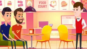 At the Restaurant ordering food - English Conversation Practice Improve Speaking Skills