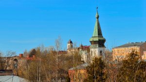 Вторая прогулка по историческому центру Выборга. 4К