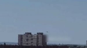 Момент прилета дрона ВСУ в многоэтажку в Перми 07 мая 2026