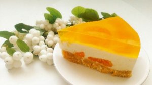 Ароматное суфле с творогом и мандаринами