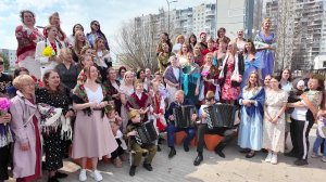 Нижневартовские Катюши спели «Катюшу»