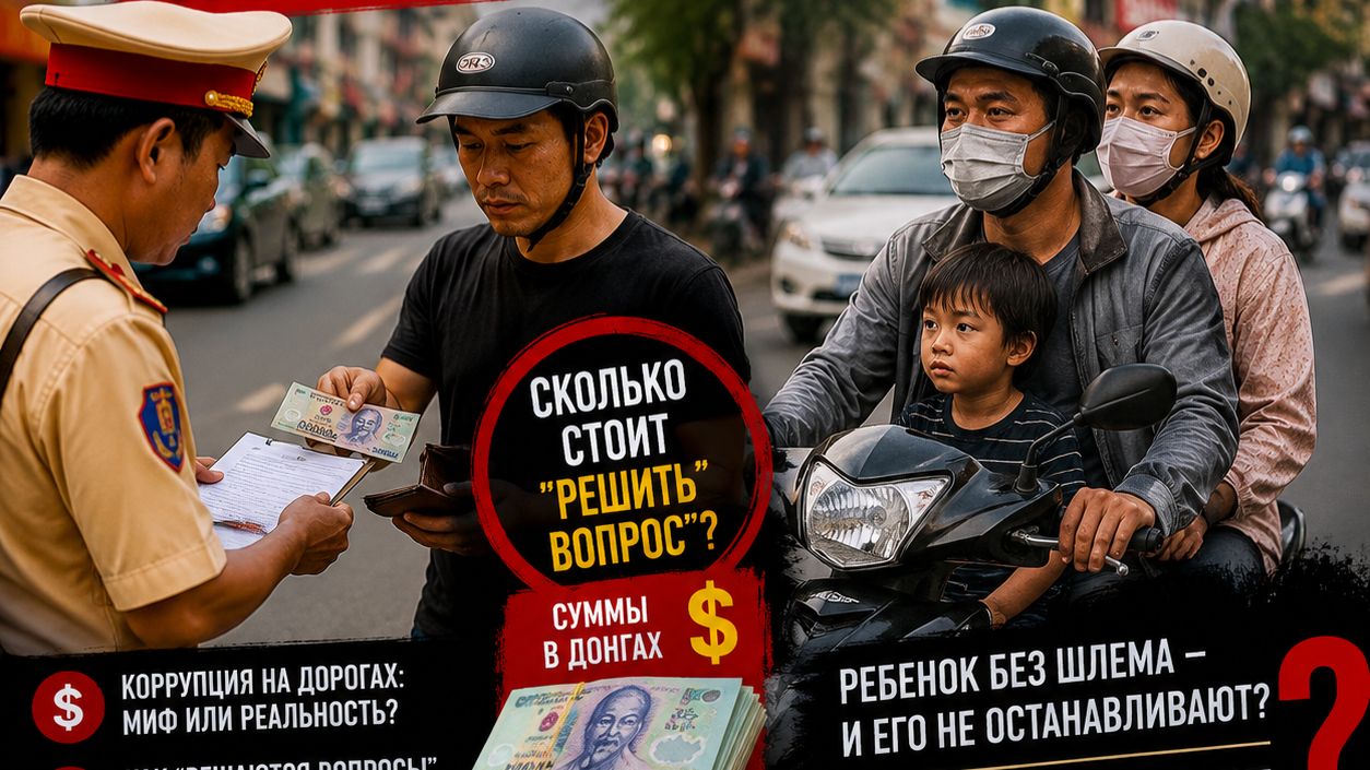 Вьетнамская Дорожная Рулетка: Коррупция, Шлемы