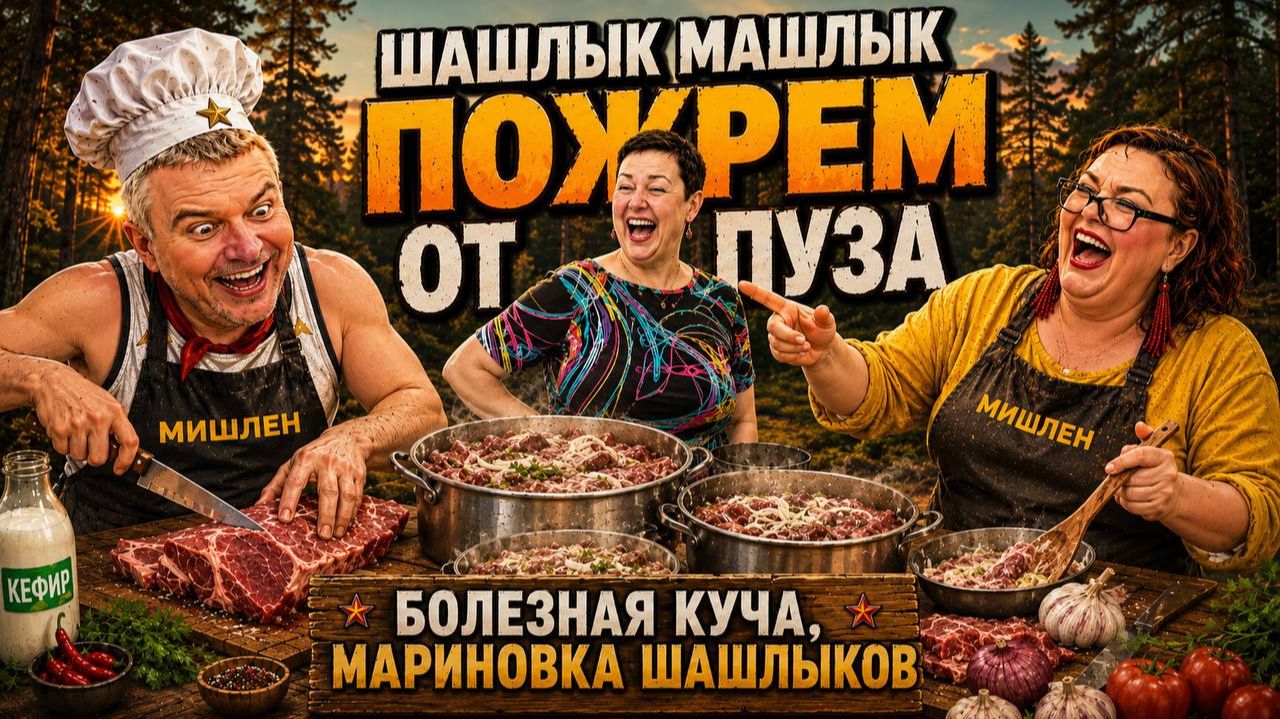 Шашлыков намесили как на Маланьину свадьбу/ ОказЦа Доскинцы подворовывали у Пыжей столовые приборы)) смотреть онлайн