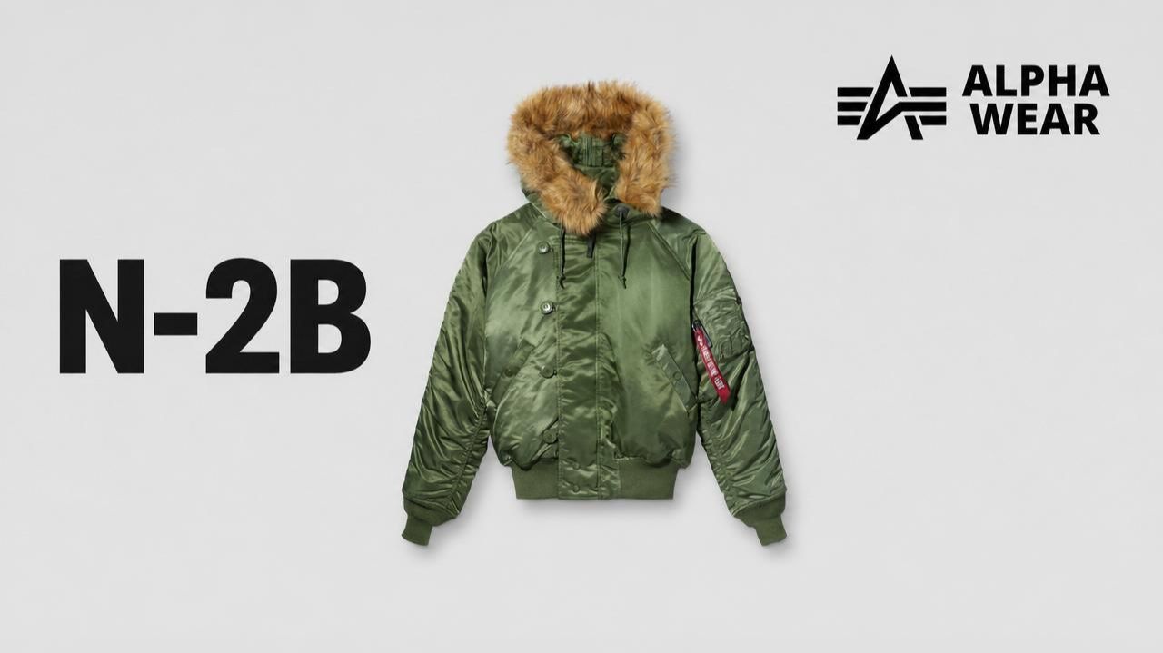 Парка Alpha Industries N-2B Sage Green (Зеленая) смотреть онлайн