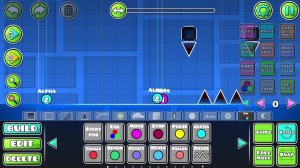 строю уровень в Geometry Dash