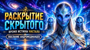 РАСКРЫТИЕ СКРЫТОГО | Андромедианцы передали это | Абсолютный Ченнелинг